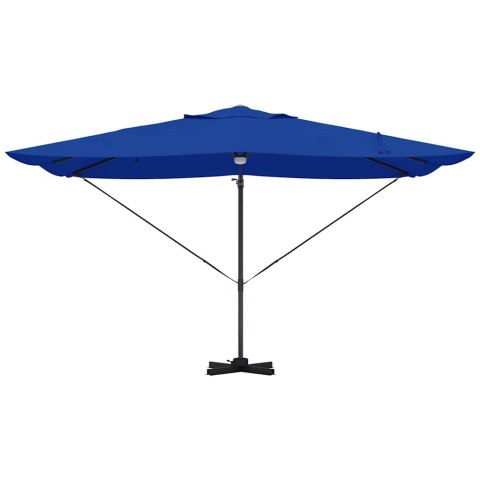 Parasol plażowy Ze LED Lights Niebieski azur 351 x 250 x 253 cm