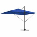 Parasol plażowy Ze LED Lights Niebieski azur 352 x 251 x 265 cm