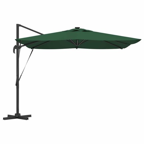 Parasol plażowy Ze LED Lights Zielony 286 x 284 x 270 cm