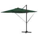 Parasol plażowy Ze LED Lights Zielony 286 x 284 x 270 cm