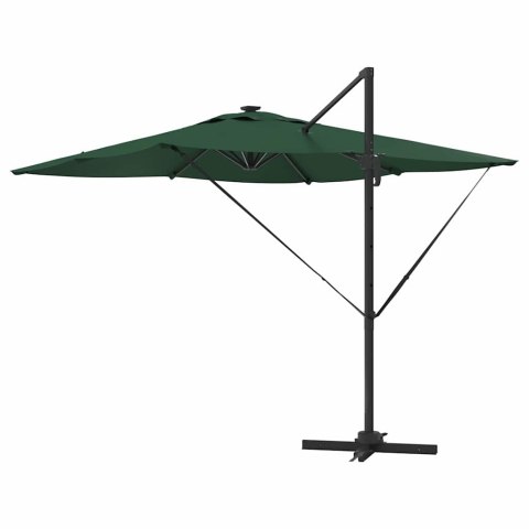 Parasol plażowy Ze LED Lights Zielony 286 x 284 x 270 cm