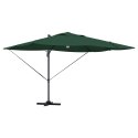 Parasol plażowy Ze LED Lights Zielony 351 x 250 x 253 cm