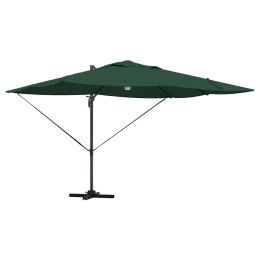 Parasol plażowy Ze LED Lights Zielony 351 x 250 x 253 cm