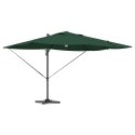 Parasol plażowy Ze LED Lights Zielony 351 x 250 x 253 cm