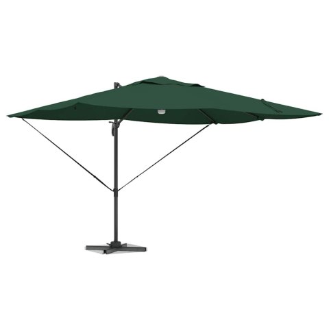 Parasol plażowy Ze LED Lights Zielony 351 x 250 x 253 cm
