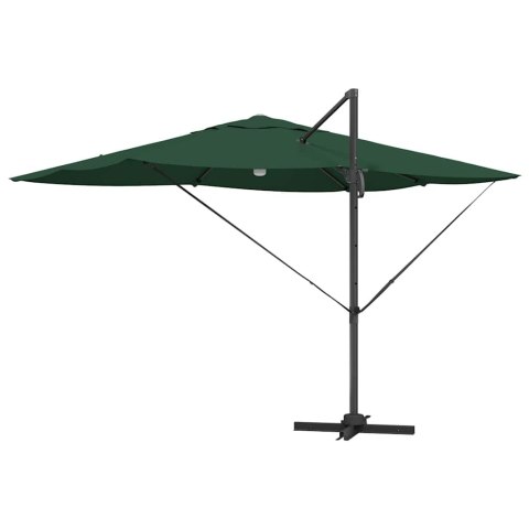 Parasol plażowy Ze LED Lights Zielony 351 x 250 x 253 cm