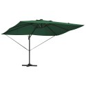 Parasol plażowy Ze LED Lights Zielony 352 x 251 x 265 cm