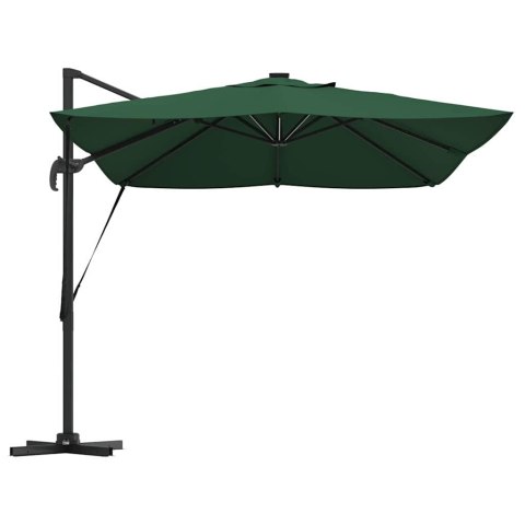Parasol plażowy Ze LED Lights Zielony 352 x 251 x 265 cm