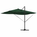 Parasol plażowy Ze LED Lights Zielony 352 x 251 x 265 cm