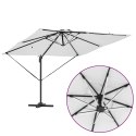 Parasol plażowy Ze LED Lights piaskowy 286 x 284 x 270 cm