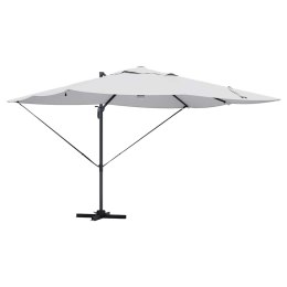 Parasol plażowy Ze LED Lights piaskowy 351 x 250 x 253 cm