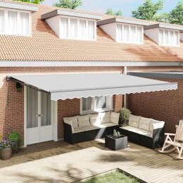 Rama markizy Antracyt 5 x 3 m Stal malowana proszkowo