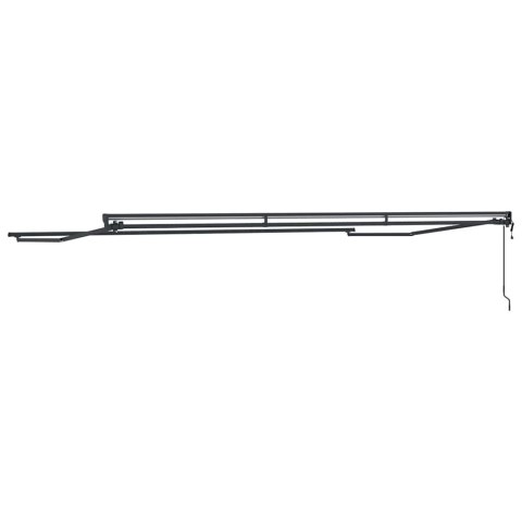 Rama markizy Antracyt 5 x 3 m Stal malowana proszkowo