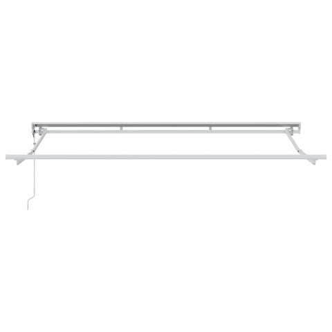 Rama markizy Biały 3,5 x 2 m Stal malowana proszkowo