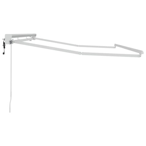 Rama markizy Biały 3,5 x 2 m Stal malowana proszkowo