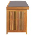 Skrzynka na poduszki ogrodowe lite drewno akacjowe