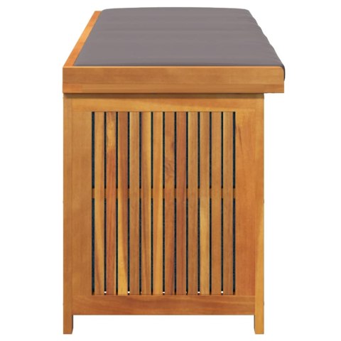 Skrzynka na poduszki ogrodowe lite drewno akacjowe