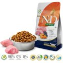 FARMINA N&D PUMPKIN CAT LAMB&BLUEBERRY NEUTERED - sucha karma dla kota - 1,5 kg (WYPRZEDAŻ)