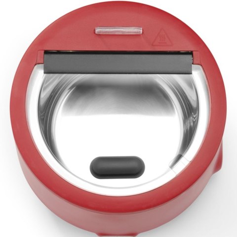 Kociołek termos elektryczny do zupy UNIQ 35-85 C 8 l 500 W - czerwony