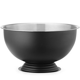 Misa do szampana ponczu stalowa 13 l śr. 393x214 mm - czarna