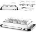 Podgrzewacz elektryczny płyta grzewcza do potraw 3x GN 1/3 400 W