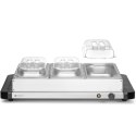 Podgrzewacz elektryczny płyta grzewcza do potraw 3x GN 1/3 400 W
