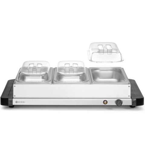 Podgrzewacz elektryczny płyta grzewcza do potraw 3x GN 1/3 400 W