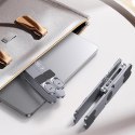 Podstawka stojak biurkowy uniwersalny do laptopów do 16'' - szary