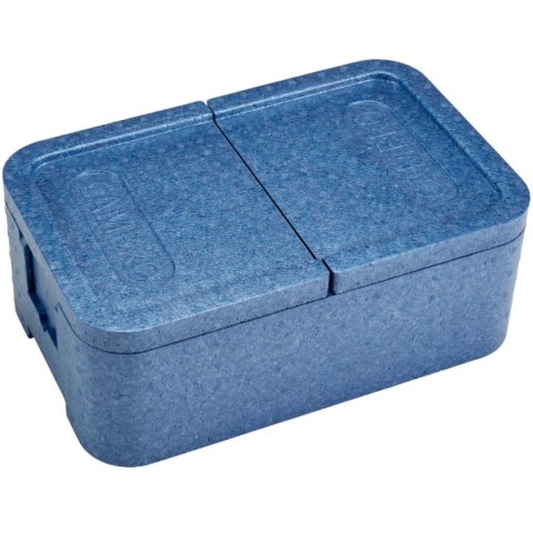 Pojemnik termoizolacyjny 2-komorowy Cam GoBox 437x276x175 mm - niebieski