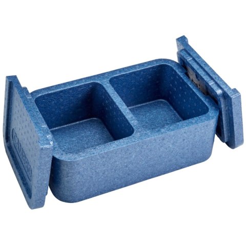 Pojemnik termoizolacyjny 2-komorowy Cam GoBox 437x276x175 mm - niebieski