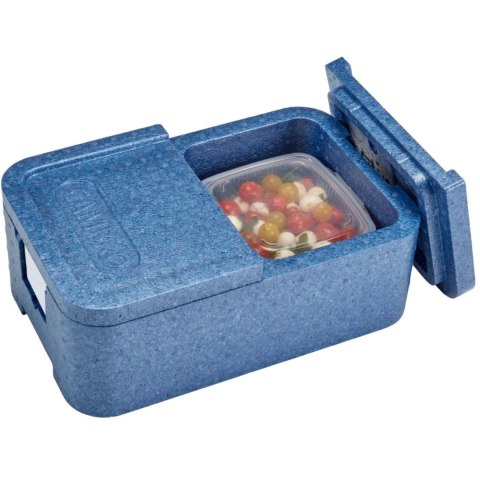 Pojemnik termoizolacyjny 2-komorowy Cam GoBox 437x276x175 mm - niebieski