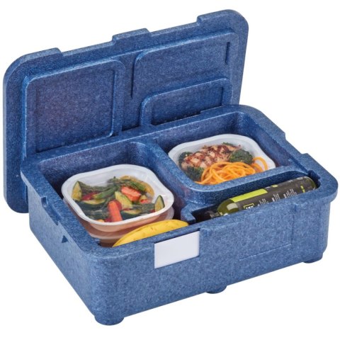 Pojemnik termoizolacyjny 4-komorowy Cam GoBox 480x350x167 mm - niebieski