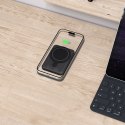Powerbank magnetyczny 5000mAh LifeMag PB10 MagSafe 15W USB-C z kablem USB-C - czarny