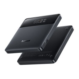 Powerbank z wyświetlaczem Blade H1 20000mAh USB-A USB-C 100W - czarny