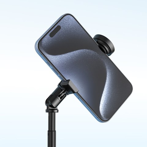 Selfie stick kijek statyw tripod do zdjęć 1.7m - czarny