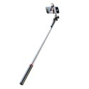 Selfie stick teleskopowy statyw do zdjęć z podwójną lampą i uchwytem na telefon 1.75m