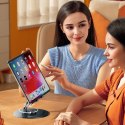 Stojak podstawka biurkowa na tablet składana 360 - szary