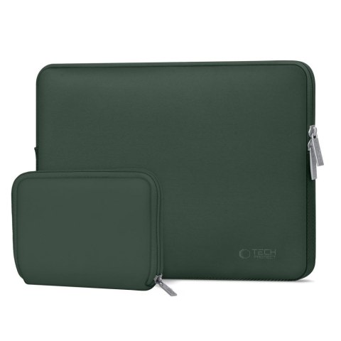 Torba pokrowiec Neoslim na laptopa tablet 13-14'' + etui na akcesoria - zielony