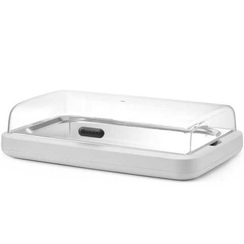 Witrynka ekspozycyjna z wkładem chłodzącym UNIQ GN 1/1 - biała