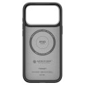 Etui ochronne case na iPhone 17 Pro Max Enzo Aramid T MagSafe - czarno-srebrne