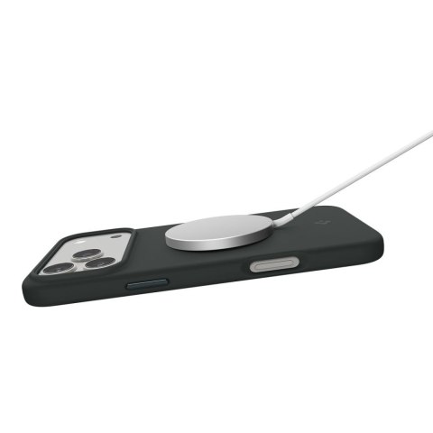 Etui ochronne case na iPhone 17 Pro Max Silicone Fit MagSafe - zielone