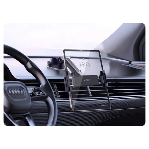 Uchwyt samochodowy V4 do tabletu 141-280 mm na kokpit - czarny