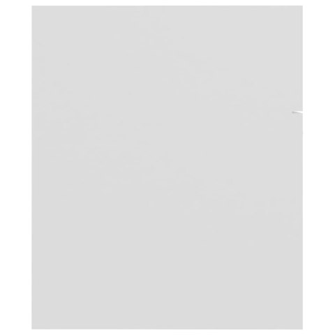 Zestaw mebli łazienkowych, biała, materiał drewnopochodny