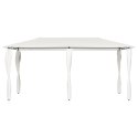 Altana z pokryciem słupków 2,98x5,3x2,59 m, kremowa, 160 g/m²