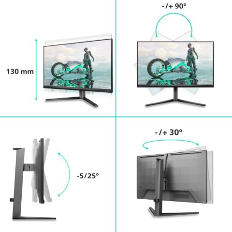 Monitor Gaming Philips 27 IPS 3440X2160 4K 16:9 160HZ MNTR 4K Ultra HD 27"