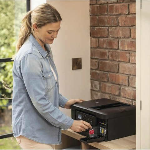 Oryginalny Wkład Atramentowy Brother LC521VAL Żółty (4 Sztuk)