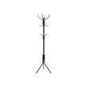 Wieszak stojący metalowy SONGMICS 182 cm czarny