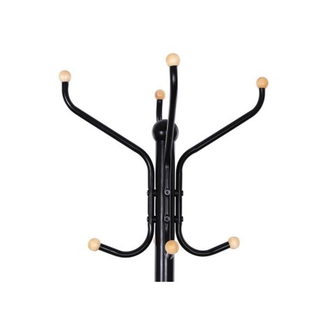 Wieszak stojący metalowy SONGMICS 182 cm czarny