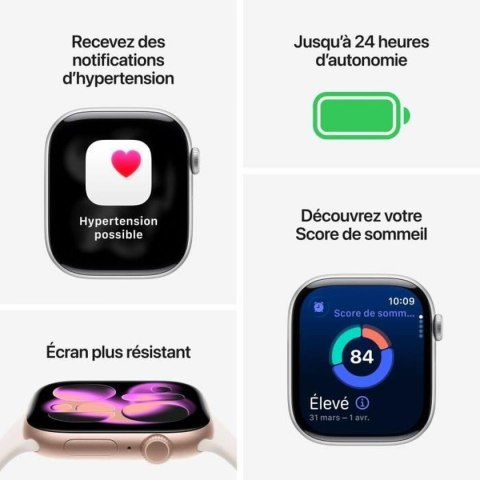 Smartwatch Apple Różowy Różowo-złoty 46 mm
