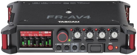 Tascam FR-AV4 - Przenośny rejestrator dźwięku z 4 kanałami